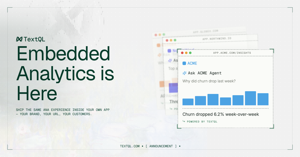 Embedded Analytics Is Here