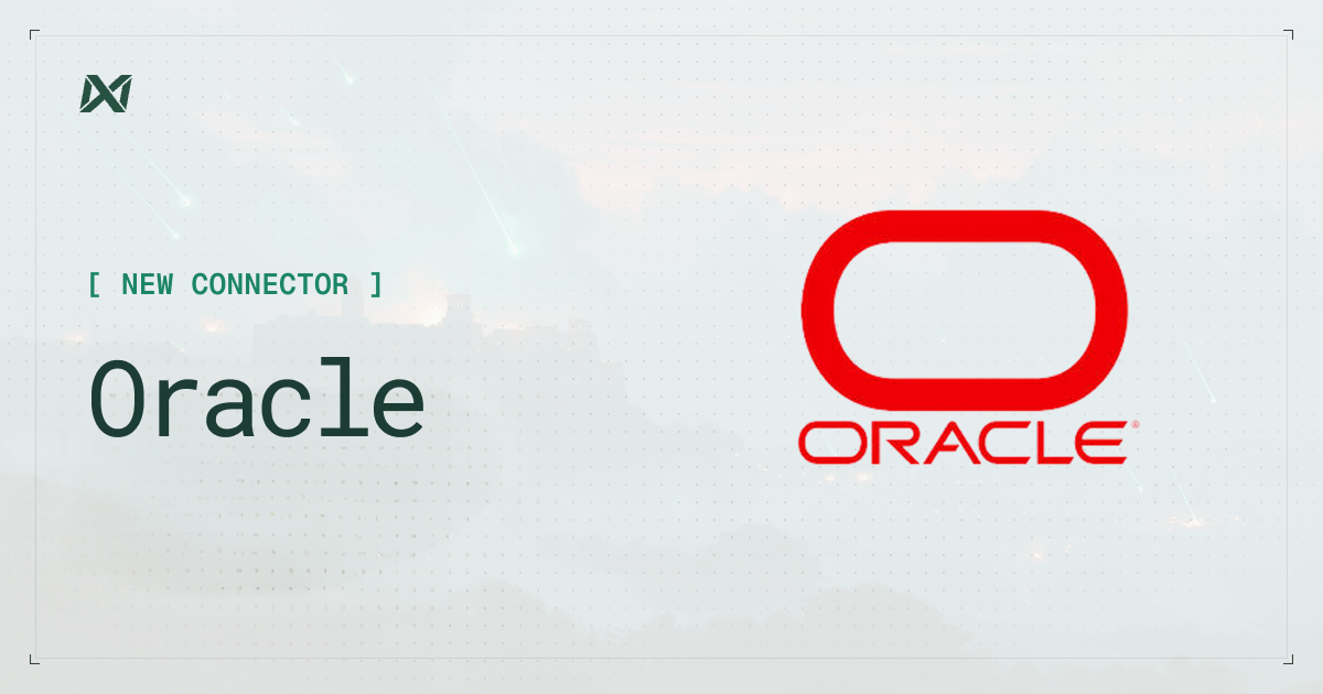 Ana Now Connects to Oracle