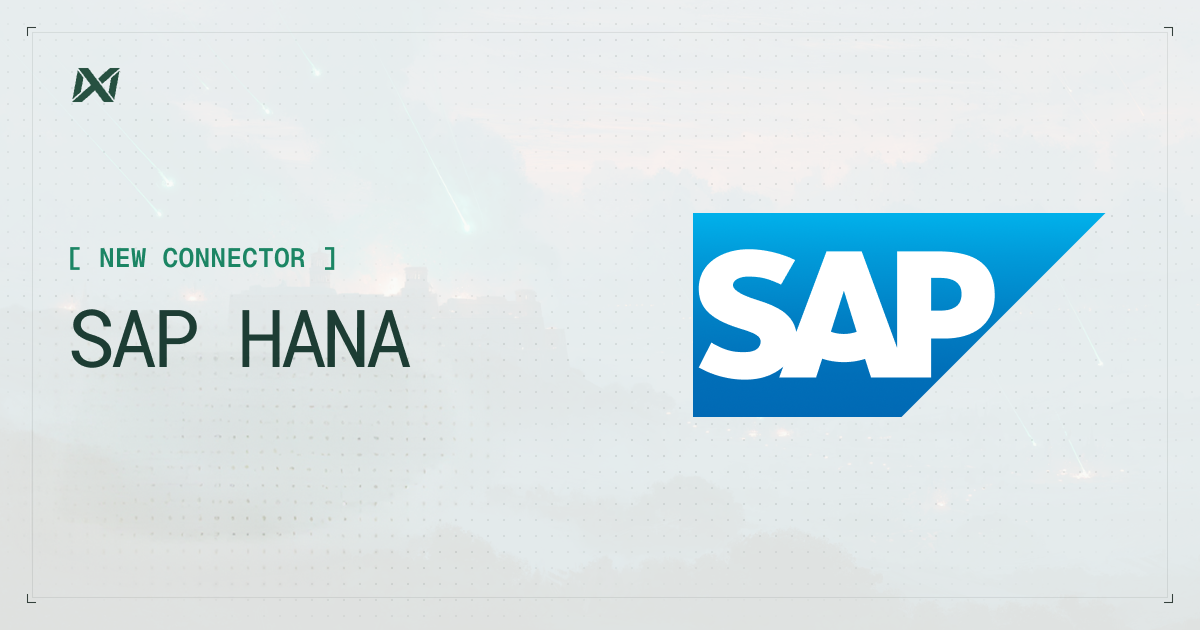 Ana Now Connects to SAP HANA and HANA Cloud