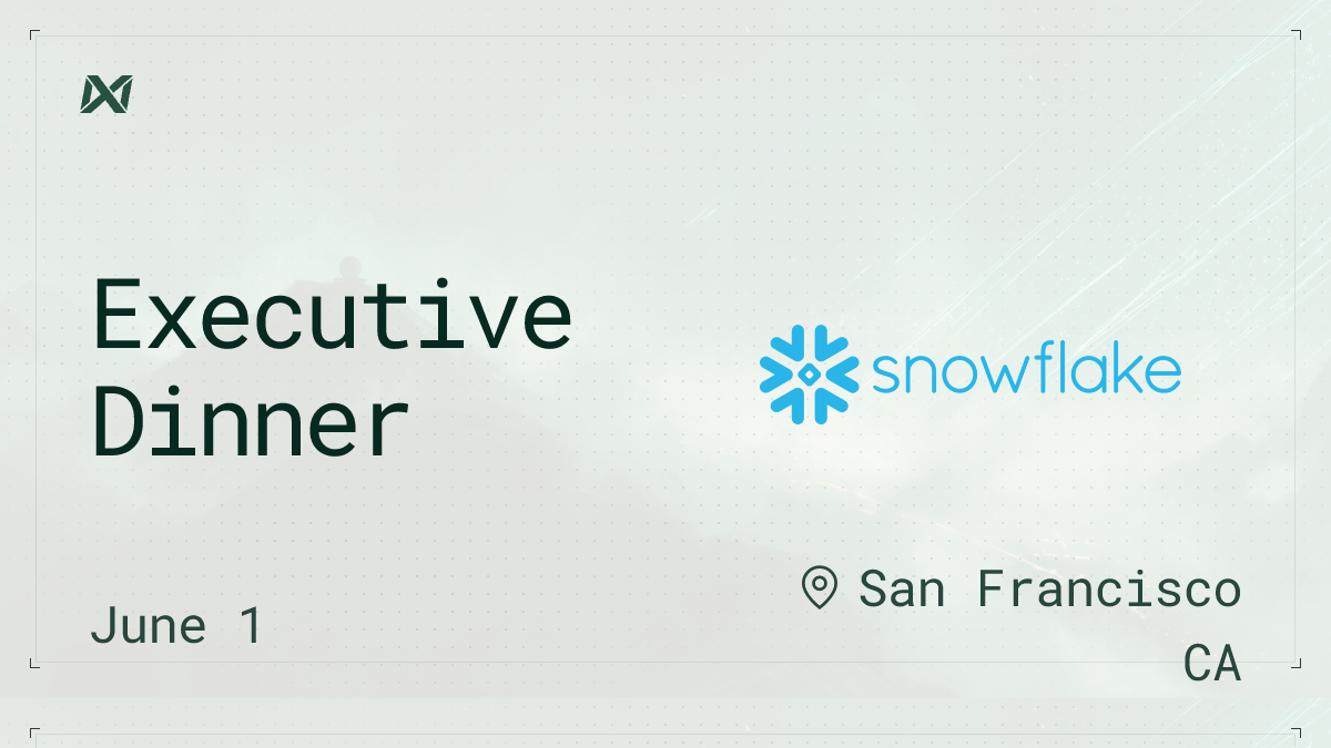 TextQL Executive Dinner — Snowflake Summit Night 1