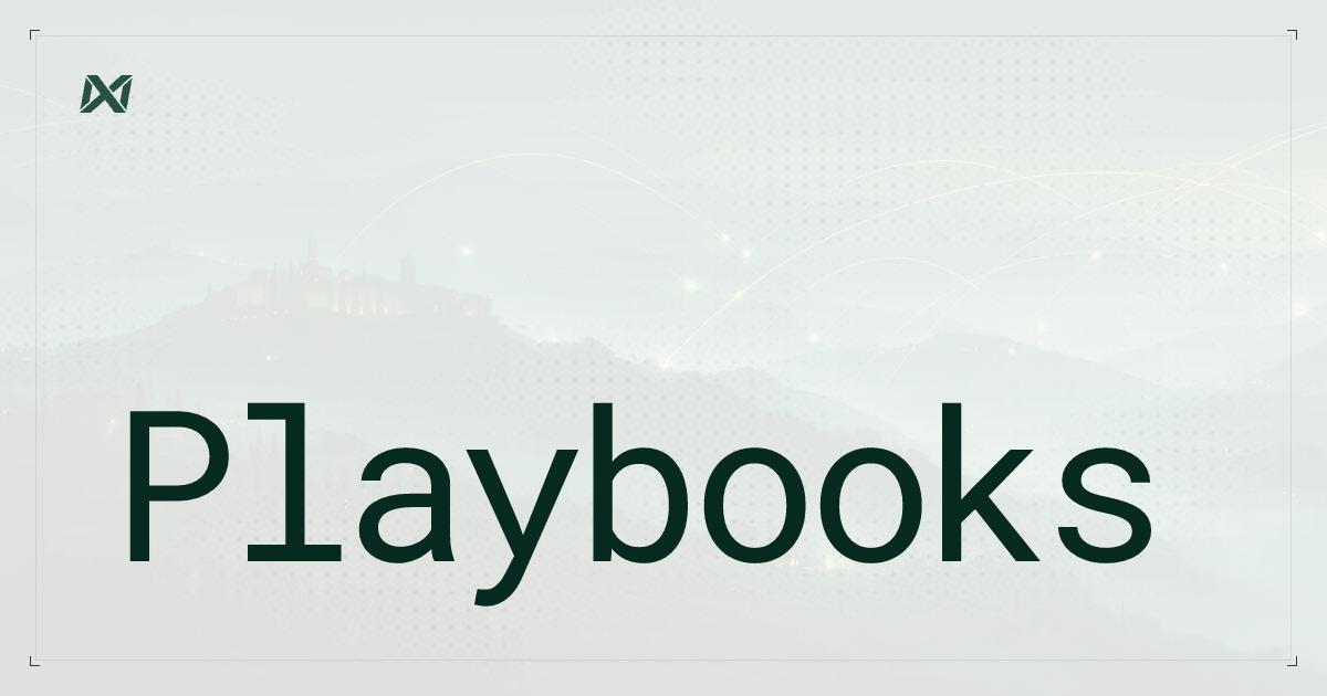 Playbooks | TextQL