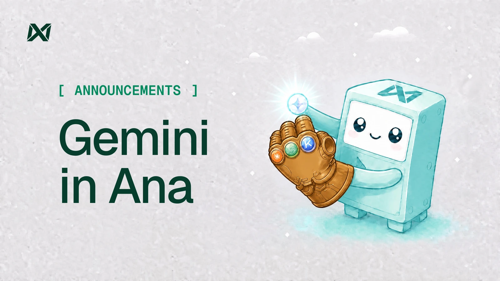 Gemini is Available in Ana
